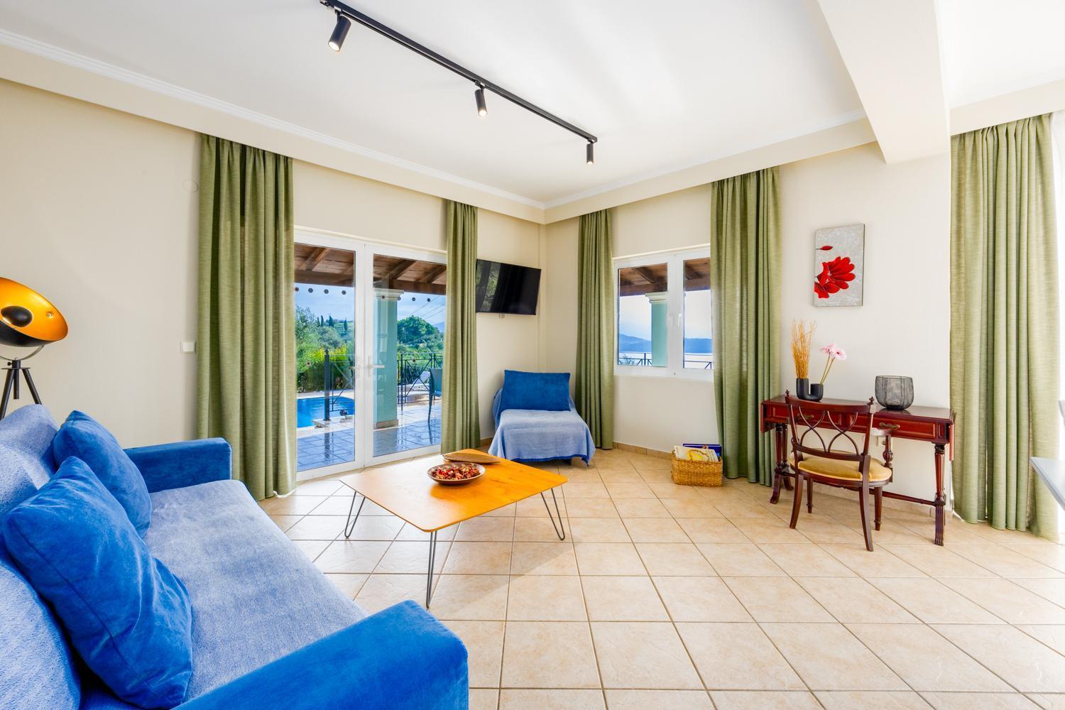 סידריון Villa Eleni Agios Stephanos מראה חיצוני תמונה