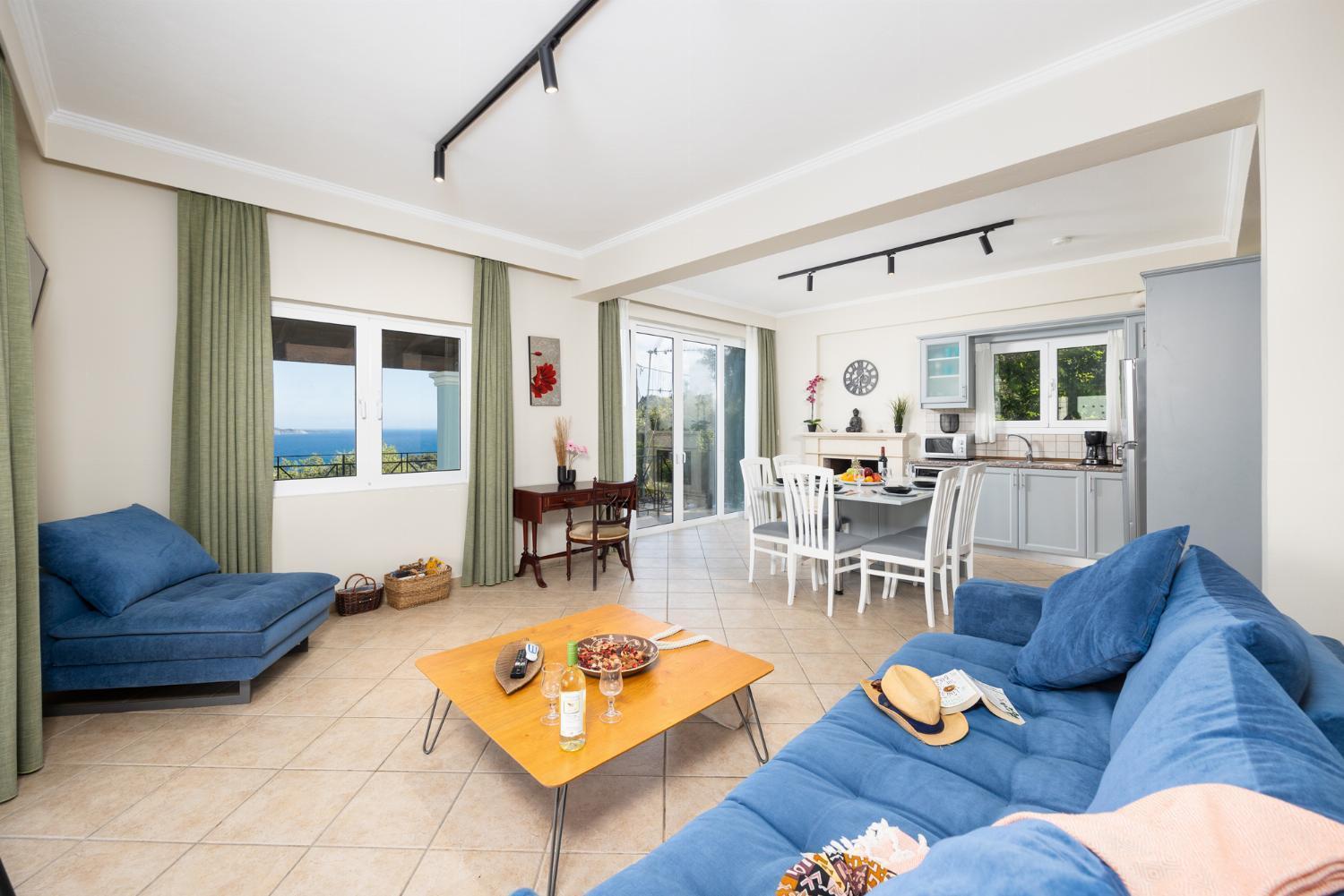 סידריון Villa Eleni Agios Stephanos מראה חיצוני תמונה